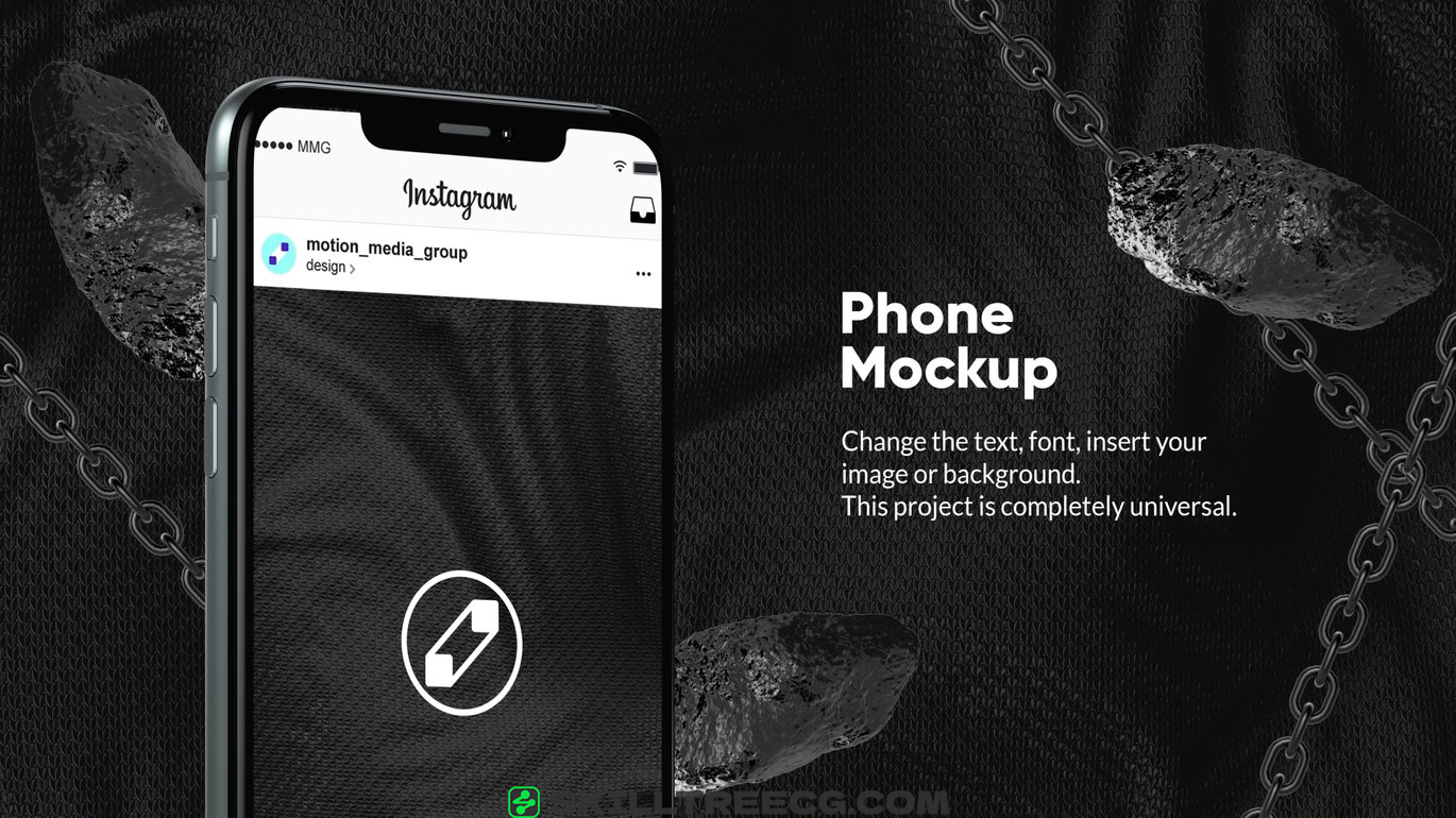 图片[3]-10 Black Phone Mockups（756507）-技能树